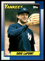 1990 Topps Base Set #186 Dave LaPoint