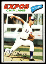 1977 Topps Base Set #132 Chip Lang