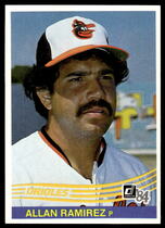 1984 Donruss Base Set #332 Allan Ramirez