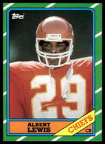 1986 Topps Base Set #312 Albert Lewis