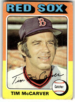 1975 Topps Base Set #586 Tim McCarver