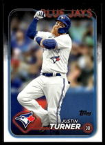 2024 Topps Base Set Series 2 #598 Justin Turner
