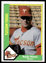 1990 CMC Base Set #608 Randy Hennis