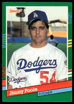1991 Donruss Base Set #655 Jimmy Poole