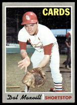 1970 Topps Base Set #503 Dal Maxvill