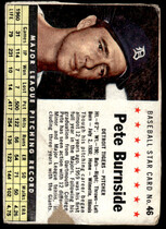 1961 Post Cereal #46 Pete Burnside
