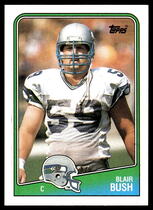 1988 Topps Base Set #139 Blair Bush
