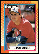 1990 Topps Base Set #757 Larry Walker