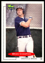 1991 Classic Classic/Best #177 Brian Champion