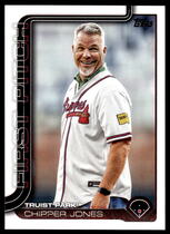 2025 Topps First Pitch #FP-7 Chipper Jones