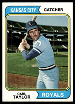 1974 Topps Base Set #627 Carl Taylor