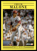 1991 Fleer Base Set #404 Chuck Malone