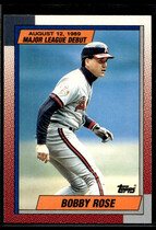 1990 Topps Debut 89 #106 Bobby Rose