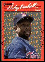 1990 Donruss Bonus MVPs #BC-8 Kirby Puckett