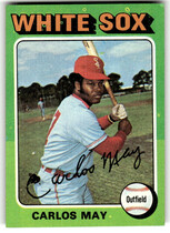 1975 Topps Base Set #480 Carlos May