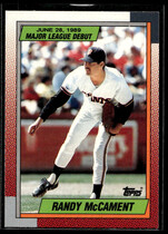 1990 Topps Debut 89 #77 Randy McCament