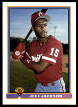 1991 Bowman Base Set #491 Jeff Jackson