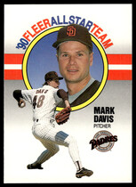 1990 Fleer All Stars #3 Mark Davis