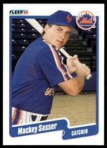 1990 Fleer Base Set #216 Mackey Sasser
