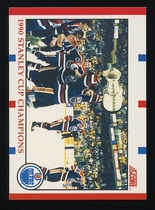 1990 Score Canadian #331 Oilers Team