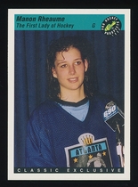 1993 Classic Pro Prospects #4 Manon Rheaume