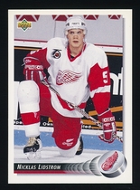 1992 Upper Deck Base Set #178 Nicklas Lidstrom