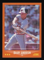 1988 Score Traded #70 Brady Anderson