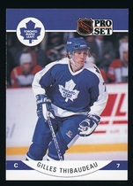 1990 Pro Set Base Set #290 Gilles Thibaudeau