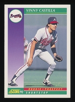 1992 Score Base Set #860 Vinny Castilla