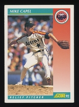 1992 Score Base Set #687 Mike Capel