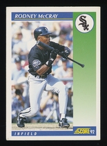 1992 Score Base Set #517 Rodney McCray