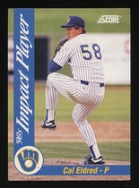 1992 Score Impact Players #89 Cal Eldred