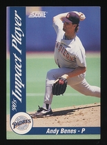 1992 Score Impact Players #88 Andy Benes