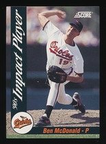 thumbnail image 2 of 1992 Score Baseball Cards – Pick Your Cards #800-893 (Ungraded, Near Mint Or Better) 2 of 3