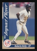 1992 Score Impact Players #80 Roberto Kelly