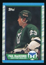 1989 Topps Base Set #183 Paul MacDermid