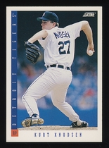 1993 Score Base Set #264 Kurt Knudsen