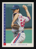 1993 Score Base Set #390 Mark Gardner