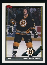 1991 Topps Base Set #238 Nevin Markwart