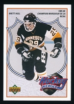 1991 Upper Deck Brett Hull Heroes French #3 Brett Hull