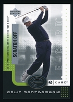 2001 Upper Deck e-Card #E-CM Colin Montgomerie