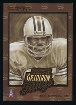 2002 Donruss All-Time Gridiron Kings #3 Earl Campbell