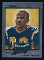 2002 Donruss Gridiron Kings Inserts #GK-19 Marshall Faulk