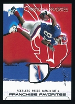 2002 Flair Franchise Favorites #4FF Peerless Price