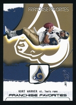 2002 Flair Franchise Favorites #17 Kurt Warner