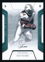 2003 Flair Base Set #35 Ricky Williams