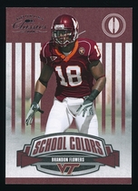 2008 Donruss Classics School Colors #SC-41 Brandon Flowers