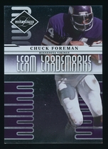 2008 Leaf Limited Team Trademarks #20 Chuck Foreman