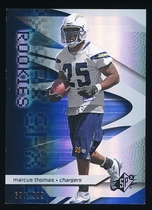 2008 SPx Base Set #91 Marcus Thomas