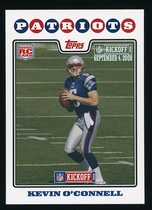 2008 Topps Kickoff Parallel #176 Kevin O'Connell
